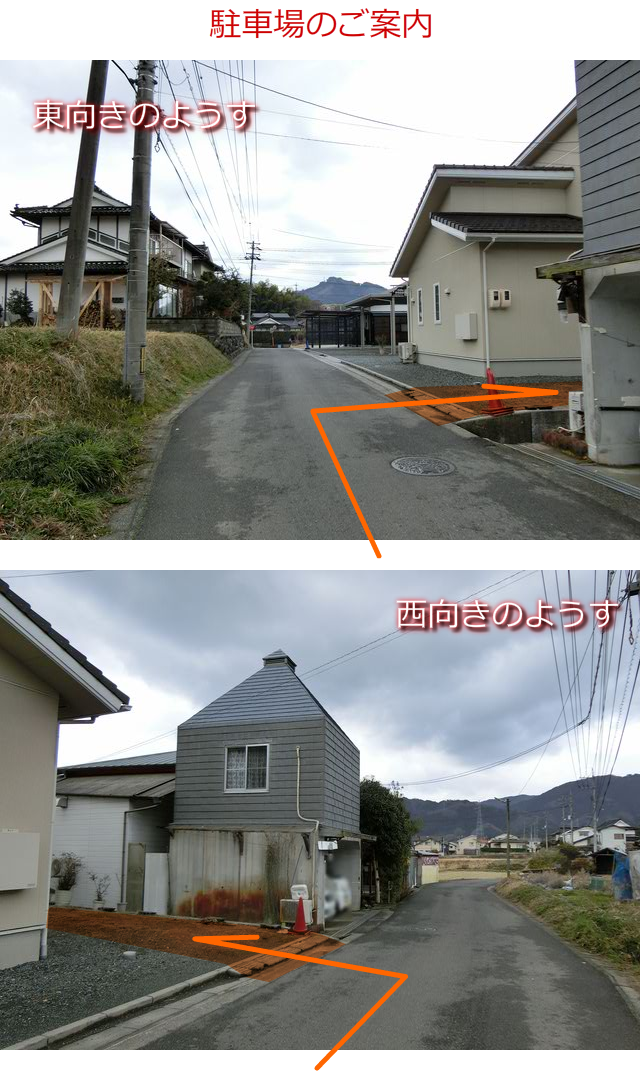 駐車場の案内